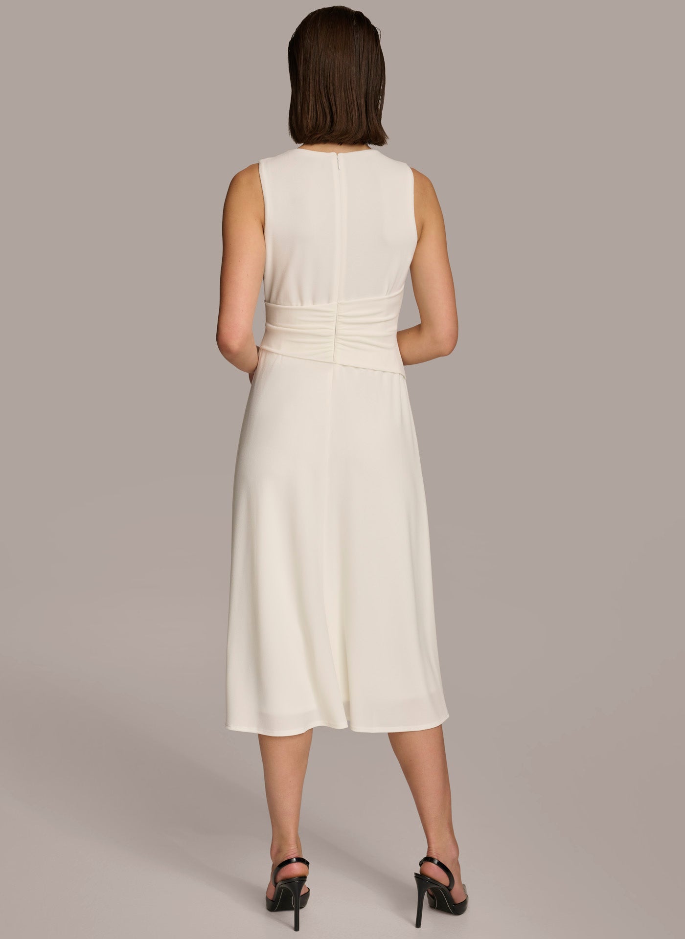 (image for) ELEGANT TWIST KNOT DETAIL DRESS